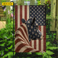 July 4th Cow Farm USA Garden Flag & House Flag, Red White Blue And Moo Too Outdoor Decor, Independence Day Yard Flag Gift For Cow Lover