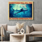 Vintage Diving Canvas Painting, Everything Will Kill You So Choose Something Fun, Scuba Diving Wall Art, Funny Poster Gift For Diving Lovers