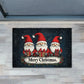 Christmas Dwarf Doormat, Gnome Merry Christmas Doormat For Home Decor Housewarming Gift, Welcome Mat Gift For Dwarf Lovers