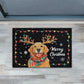 Christmas Dog Doormat, Merry Christmas Doormat For Home Decor Housewarming Gift, Welcome Mat Gift For Dog Lovers
