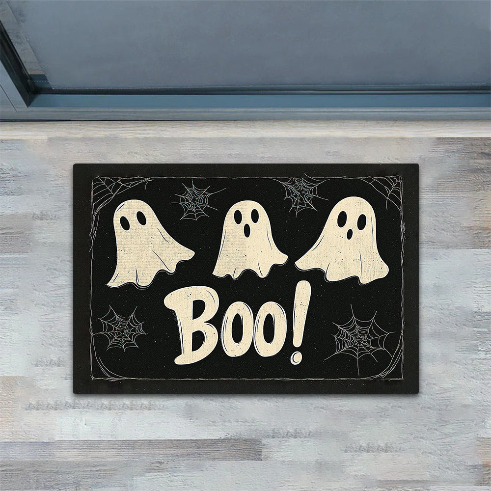 Halloween Doormat, Boo, Doormat For Home Decor Housewarming Gift, Welcome Mat Gift