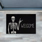Funny Halloween Doormat, Skeleton Welcome, Doormat For Home Decor Housewarming Gift, Welcome Mat Gift For Halloween Lovers