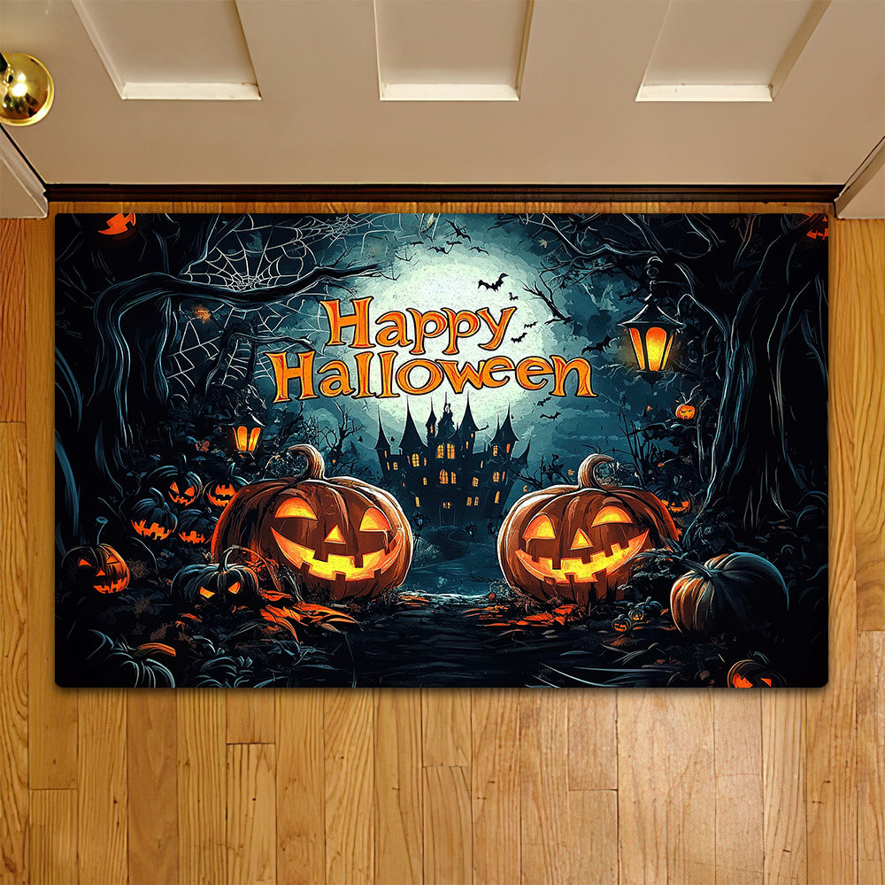 Halloween Doormat, Happy Halloween, Doormat For Home Decor Housewarming Gift, Spooky Season Welcome Mat Gift