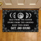 Halloween Doormat, Salt From The Earth, Doormat For Home Decor Housewarming Gift, Welcome Mat Gift