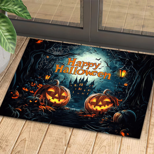 Halloween Doormat, Happy Halloween, Doormat For Home Decor Housewarming Gift, Spooky Season Welcome Mat Gift