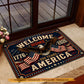 July 4th USA 250 Anniversary Doormat, Welcome Home Patriotic Doormat For Home Decor Housewarming Gift Welcome Mat Independence Day Gift For American Patriot
