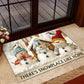 Christmas Doormat, There's Snowplace Like Home, Doormat For Home Decor Housewarming Gift, Welcome Mat Gift For Snowman Lovers