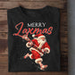 Christmas Santa Lacrosse Sweatshirt, Merry Laxmas Crewneck Sweatshirt Xmas Gift For Lacrosse Lover