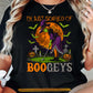 Halloween Golf Witch T-Shirt, I'm Just Scared Of Bogeys Tees Spooky Season Gift For Golf Lover
