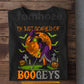 Halloween Golf Witch T-Shirt, I'm Just Scared Of Bogeys Tees Spooky Season Gift For Golf Lover