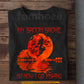 Funny Halloween Fishing Witch T-shirt, My Broom Broke Tees Spooky Season Gift For Fishing Lover