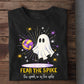 Halloween Volleyball Boo T-shirt, Fear The Spike Tees Spooky Season Gift For Volleyball Lover