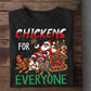 Funny Christmas Chicken Sweatshirt, Chickens For Everyone Crewneck Sweatshirt Xmas Gift For Chicken Lover