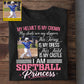 Personalized Softball T-shirt, I Am Softball Princess Sport Tees Gift For Softball Lover