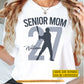 Personalized Baseball Mom T-shirt, Senior Mom Sport Tees Mother's Day Gift For Baseball Lovers