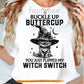 Halloween Cat T-shirt, Cat Witch Switch, Spooky Season Gift For Cat Lovers, Cat Owners Tee