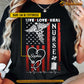 Funny Personalized Nurse T-shirt, Live Love Heal Nurse Tees Vintage Gift For Nurse Lovers