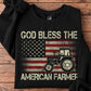 America Farmer Sweatshirt, God Bless The American Farmer Crewneck Sweatshirt Gift For Tractor Lovers
