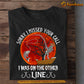 Funny Halloween Fishing T-shirt, I Was On The Other Line Tees Gift For Fishing Lovers