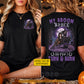 Personalized Halloween Barrel Racing Witch Two-sided T-shirt, My Broom Broke Tees Spooky Season Gift For Barrel Racing Lover