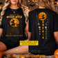 Personalized Halloween Witch Dog Two-sided T-shirt, Home Of The Wicked Witch Tees Spooky Season Gift For Dog Lover