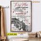 Personalized Horse Poster & Canvas, To My Mom Want To Let You Know You're Appreciated, Poster/Canvas Wall Art Mother's Day Gift For Mom From Daughter