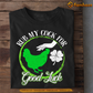 Funny Chicken T-shirt, Rub My Cock For Good Luck Tees St Patrick's Day Gift For Irish Men