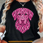 Breast Cancer Awareness Labrador Dog T-shirt, Pink Ribbon Labrador Tees Gift For Dog Lover