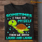 Funny Turtle T-shirt, I Talk To Myself Laugh And Laugh, Gift For Sea Turtle Lovers, Turtle Life