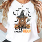 Halloween Highland Cow T-shirt, I Mean Boo, Spooky Season Gift For Cow Lovers, Farmer Tee