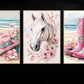 Set Of 3 Cowgirl Canvas Painting, Cowgirl Dream Wall Art Decor, Poster Gift For Cowgirl Lovers