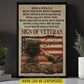 Personalized Veterans Women Canvas Painting, Sign Of Veteran Wall Art Decor, Poster Gift For Women Former Soldiers