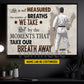 Personalized Jiu Jitsu Man Canvas Painting, Life Is Not Measured Wall Art Decor, Poster Gift For Jiu Jitsu Lovers
