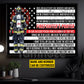 Personalized Firefighter Canvas Painting, Firefighter's Prayer Motivation Quotes Wall Art Decor, Poster Gift For Firefighter Lovers