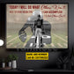 Personalized Football Boy Canvas Painting, Today I Will Do What Others Won't Sport Wall Art Decor, Poster Gift For Football Lovers, Football Players