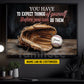 Personalized Baseball Canvas Painting, You Have To Expect Things Of Yourself Sport Wall Art Decor, Poster Gift For Baseball Lovers