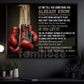 Boxing Canvas Painting, Keep Moving Forward That's How Winning Is Done Sport Wall Art Decor, Poster Gift For Boxing Lover