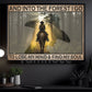 Cowgirl Canvas Painting, And Into The Forest I Go Wall Art Decor, Poster Gift For Cowgirl