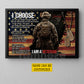 Personalized Veterans Canvas Painting, I Choose I'm A Veteran Wall Art Decor, Poster Gift For Former Soldiers