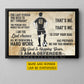 Personalized Defender Soccer Canvas Painting, I Am A Defender Sport Wall Art Decor, Poster Gift For Soccer Lover