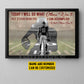 Personalized Football Boy Canvas Painting, Today I Will Do What Others Won't Sport Wall Art Decor, Poster Gift For Football Lovers, Football Players
