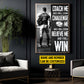 Personalized Rugby Boy Canvas Painting, Believe Me I Will Win, Sports Wall Art Decor, Poster Gift For Rugby Lovers