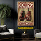 Personalized Boxing Canvas Painting, You Don't Stop Boxing, Sports Quotes Wall Art Decor, Poster Gift For Boxing Lovers