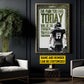 Personalized Football Man Canvas Painting, The Pain You Feel Today Sports Wall Art Decor, Poster Gift For Football Lovers