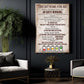 Meaningful Quote Canvas Painting, This Hit Home For Me Wall Art Decor, Poster Gift