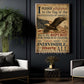 July 4th Canvas Painting, I Pledge Allegiance To The Flag Of The United States Of America Wall Art Decor, Poster Independence Day Gift For American Lover