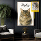 Personalized Photo Pet Canvas Painting, Pet Portrait Wall Art Decor, Poster Gift For Pet Lovers