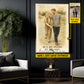 Lovely Personalized Couple Canvas Painting, Forever Us Wall Art Decor, Poster Gift For Couple
