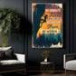 Motivational Rock Climbing Canvas Painting, We Generate Fears While We Sit Wall Art Decor, Poster Gift For Rock Climbing Lovers