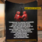 Personalized Boxing Fleece Blanket, That's How Winning Is Done Sport Woven Blanket - Sherpa Blanket Gift For Boxing Lovers